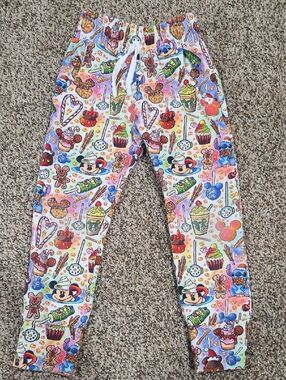 Kids' Colorful Dessert-Print Jogger Sweatpants - Multicolor